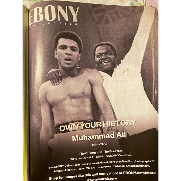 EBONY Muhammad Ali Special Collector's Edition Memorial Aug 2016 - Picture 10 of 13